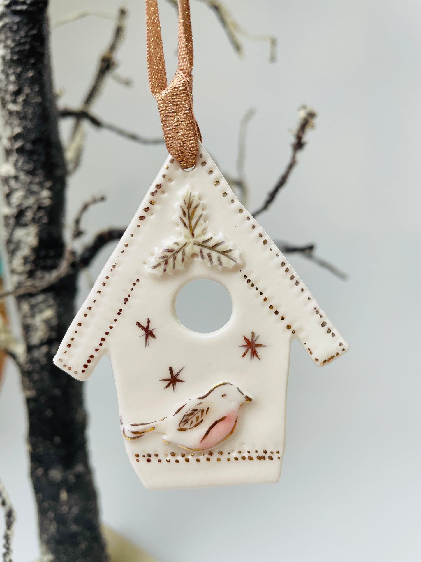 Robin bird house